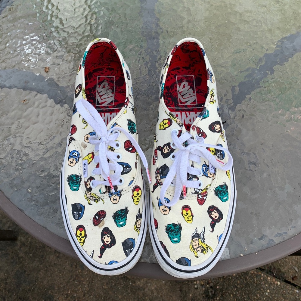 Vans and Marvel collaboration shoes